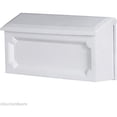 thumbnail image 1 of Gibraltar White Plastic Horizontal Mailbox WMH00W04 - Wall Mount - 10 Pack, 15.75" W, 1 of 1