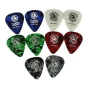 10 Planet Waves 1CAP2-10 50mm Light Gauge Assortment Pearl 5 Color Guitar Picks