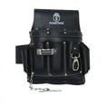 thumbnail image 1 of 10-Pocket Black Leather Electrician Tool Pouch Full Grain Leather Tool Bag Apron Tool Organizer Utility Pouches Durable Leather Pouch for Constructions Carpenter, 1 of 4