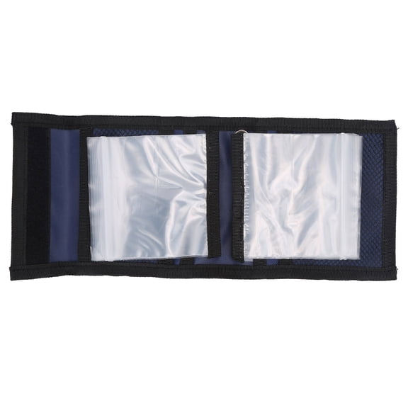 10-Pocket Tippet Storage Case for Anglers Fly Fishing Leader Wallet