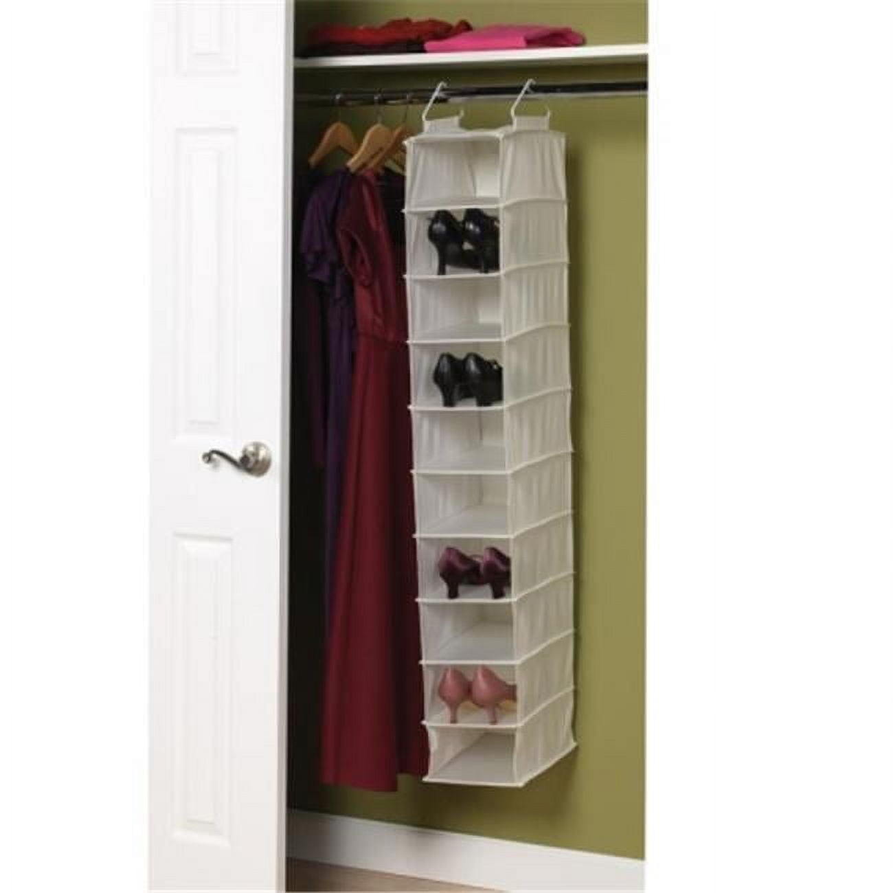 10Pocket Wide Hanging Organizerplastic shelves