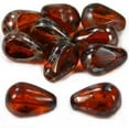 thumbnail image 1 of 10 Polished Topaz Beads Teardrop Beading Stringing 12mm, 1 of 1