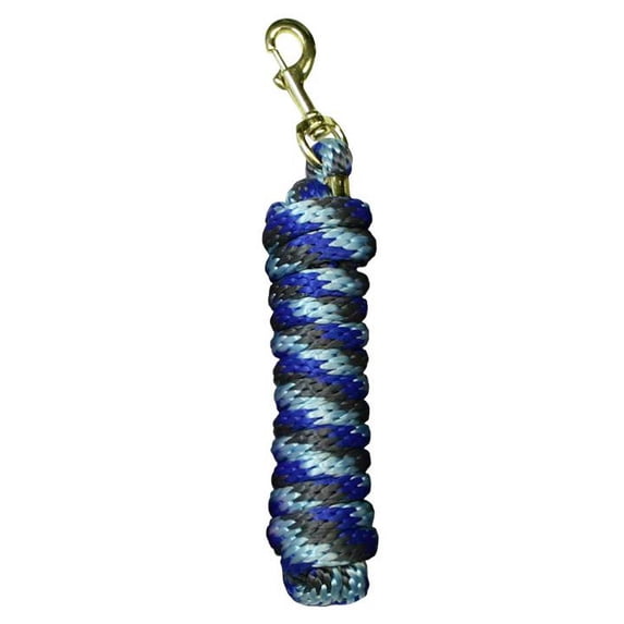 10' Poly Tri-Colored Lead Rope