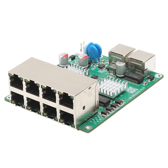 10 Port Gigabit Ethernet Switches With 8 PoEs Port Design For Home Offices And Surveillances Systems