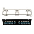 thumbnail image 1 of 19in Rackmount or Wall Mount 10Port Network Patch Panel (LC Optical Fiber Patch), 1 of 10