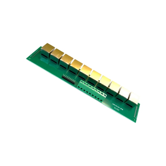 10 Port RJ45 Ethernet Adapters Terminals Block For Industrial Networkings Configuration And Diagnostics