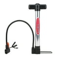10'' Portable Bike Pump Aluminum Alloy Mini Cycling Hand Air Pump Ball