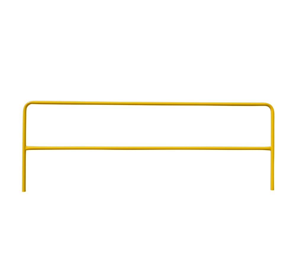 10' Portable Steel Pipe Safety Railing for Pedestrian & Fencing - 1-5/8 ...