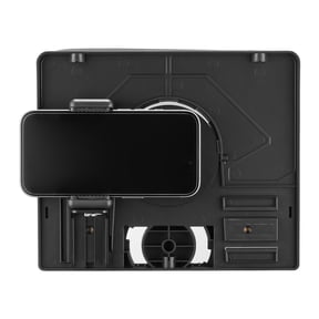 10'' Portable Teleprompter Remote with Stand for iPhone Android, Webcam Live Streaming & Video Recording - Foldable, Wireless, Compatible with Smartphone