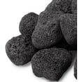 thumbnail image 1 of 10 Pound Lava Rocks, 1-3 Inch Large Lava Rock for Natural Gas and Propane Fire Pits/Fireplace, Natural Black Lava Rocks, 1 of 7