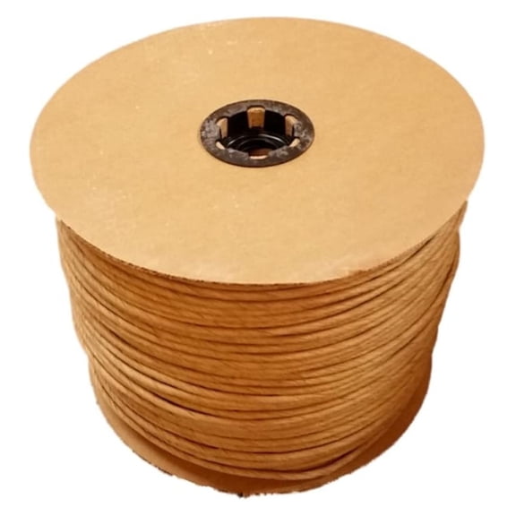 10 Pound Reel of Fibre Rush Size 6/32 Enough for 4 Seats, Brown Fiber Rush Ladderback Chairs Seating Material (6/32)