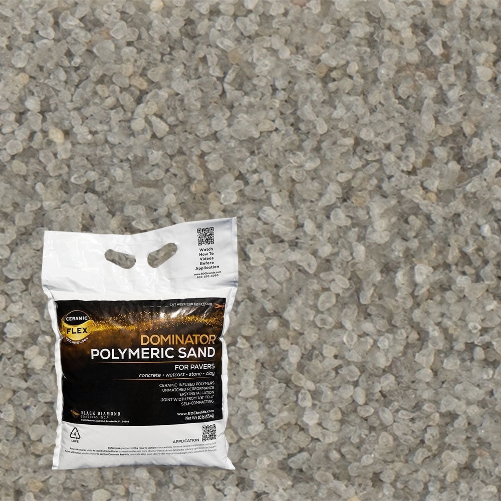 DOMINATOR 10 lb.  Titanium Gray Polymeric Sand, High-Performance Paver Joint Sand