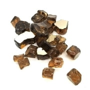 10 Pounds Premium Copper Amber Reflective Fire Glass, Tempered For Fire Pit & Fireplace Deep Copper