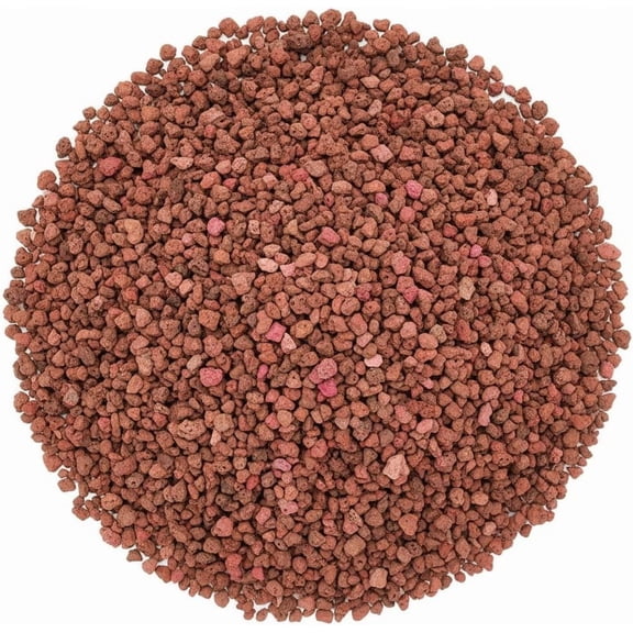 10 Pounds Red Natural Lava Rock for Indoor Outdoor Gas Fire Pits Fireplaces | Volcanic Lava Stones for Decorating Garden Landscaping, Potted Plants, 0.2"-0.3"