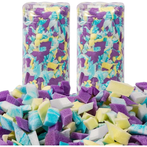 10 Pounds Shredded Memory Foam Bean Bag Chair Filler for Dog Bed/Boxing Bag/Sofa Cushion, Bean Bag Filler/Various Pillows/Plush Toys Handmade DIY, Craft Supplement.