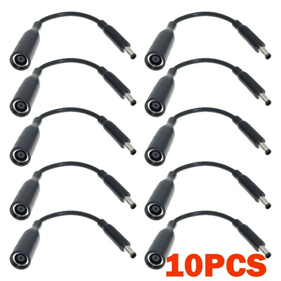 10 Power Charger Converter Adapter Cable For DELL small Tips 7.4mm To 4.5mm
