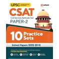 thumbnail image 1 of 10 Practice Sets UPSC CSAT Civil Services Aptitude Test Paper 2 2023, (Paperback), 1 of 2
