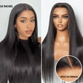 thumbnail image 1 of LUVME 10" PreMax Wigs, Super Natural Hairline, Silky Straight Glueless 13x4 Frontal Lace Wig Human Hair Pre Cut Lace, 1 of 4