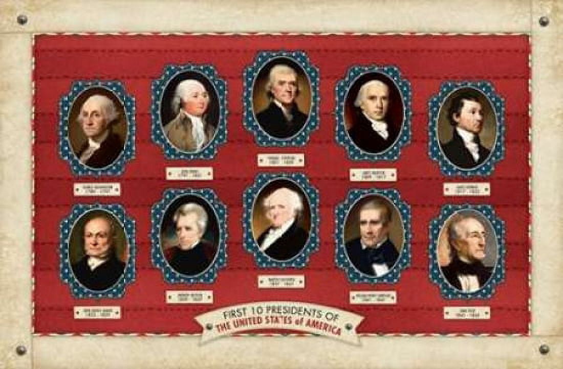 10 Presidents Canvas Art - Stephanie Marrott (12 x 18)