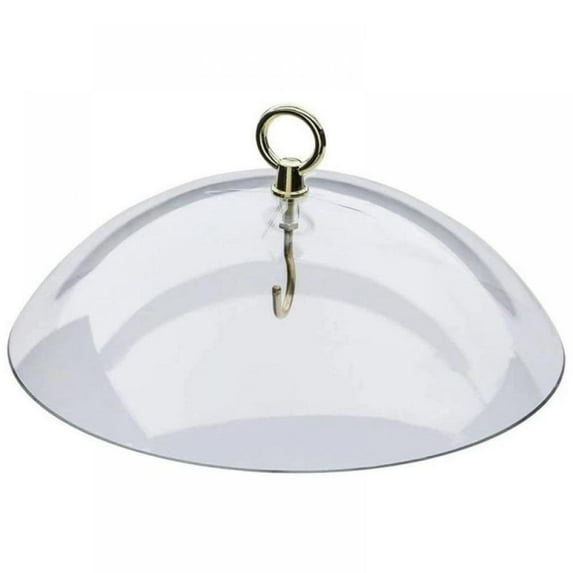 10" Protective Dome Cover for Hanging Bird Feeders Rain Cover Guard Squirrel Proof Baffle Deflector