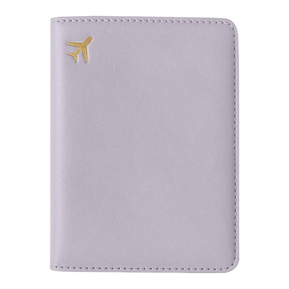 Under $10 Pu Leather Passport Holder, Rfid Blocking Travel Organizer, Pu Leather Passport Holder, Rfid Blocking Travel Document Organizer with Card Slots & Photo Pocket for Secure Trips,