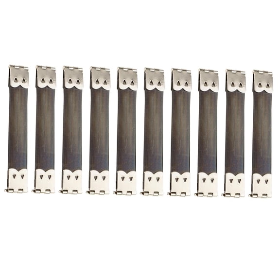 10 Purse Metal Spring Clip for Purse Making Supplies 9cm