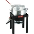 10 QT Propane Outdoor Fish Fryer Set, Outdoor Propane Deep Fish Fryer