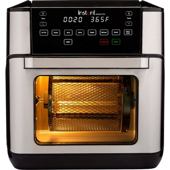 10 Quart Vortex Pro 7-in-1 Air Fryer Oven - Stainless Steel