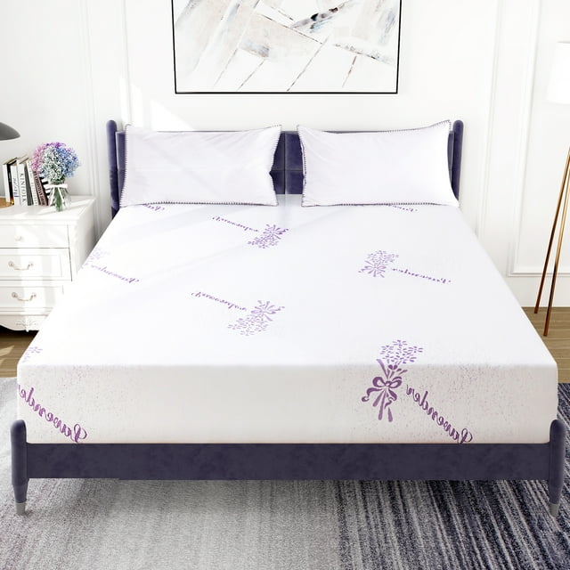 "10"" Queen Mattress Bed in a Box, GelInfused Cooling Memory Foam