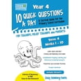thumbnail image 1 of Lizard Learning 10 Quick Questions A Day Year 4 Term 4, (Paperback), 1 of 1