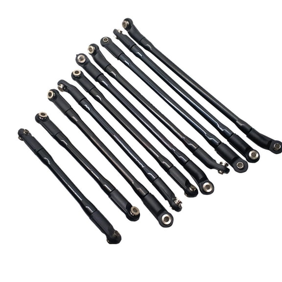 10* RC Crawler Car Rod Link Linkage KIT Shock Absorber 313MM Wheelbase 1/10 for Axial SCX10 II 90046