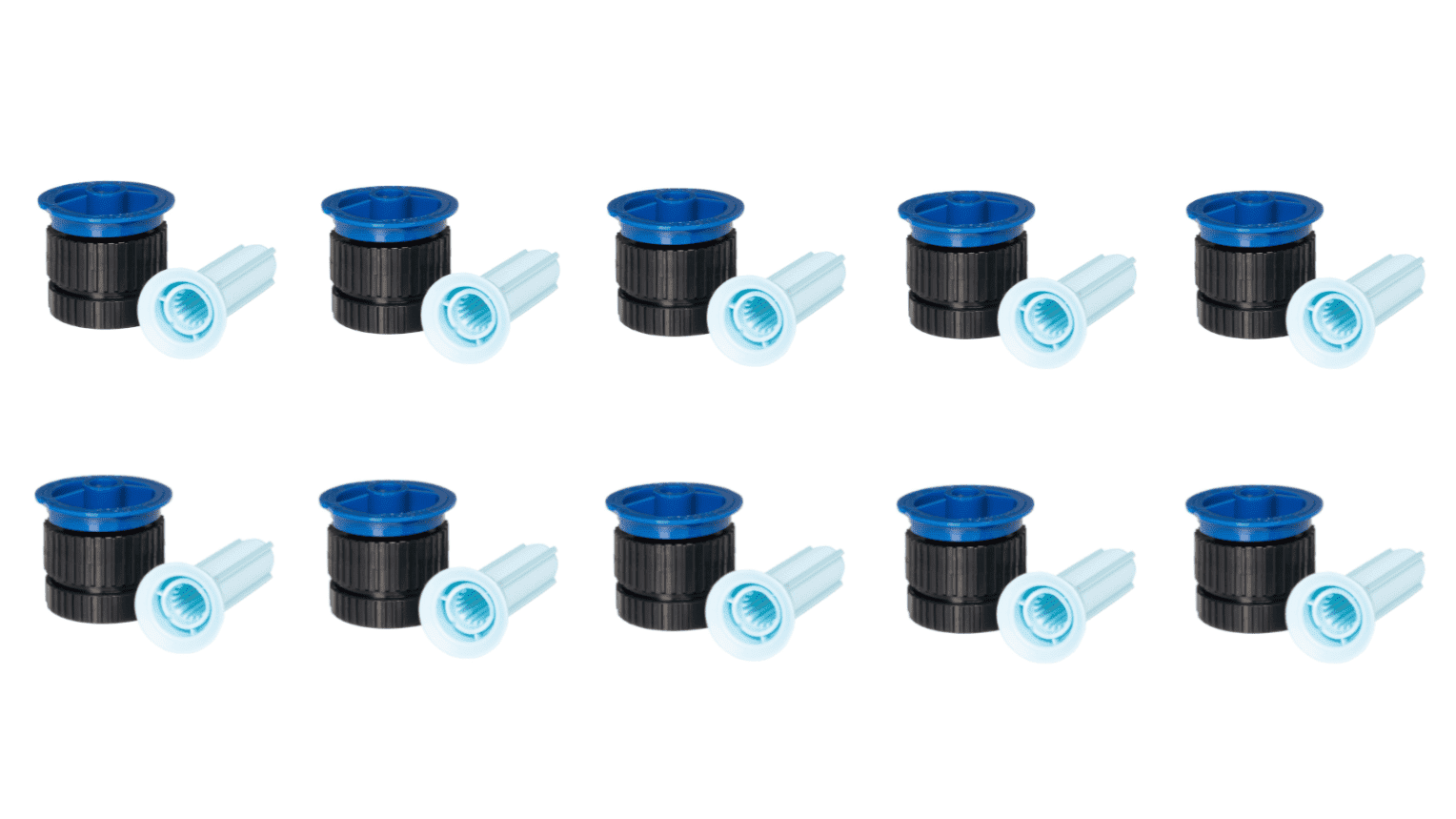 Lot De 5 Tuyères Rain Bird 10-VAN-5 – Portée 3 M, Réglables, Avec Filtre Pour Arrosage Efficace