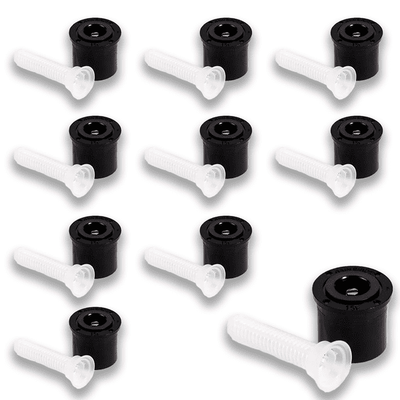 (10) Rain Bird 15F MPR Spray Nozzle 15' Full Circle (360) Fixed Pattern Adjustable