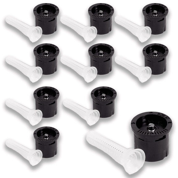 (10) Rain Bird 15RCS MPR Nozzle 15' Radius Right Corner Strip Spray Pattern (30) Angle