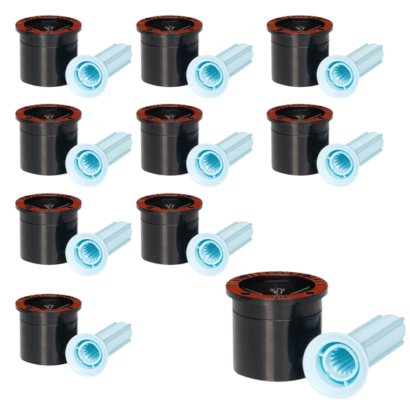 (10) Rain Bird 5H MPR Nozzle 5' Radius Half-Circle Spray Pattern (180)