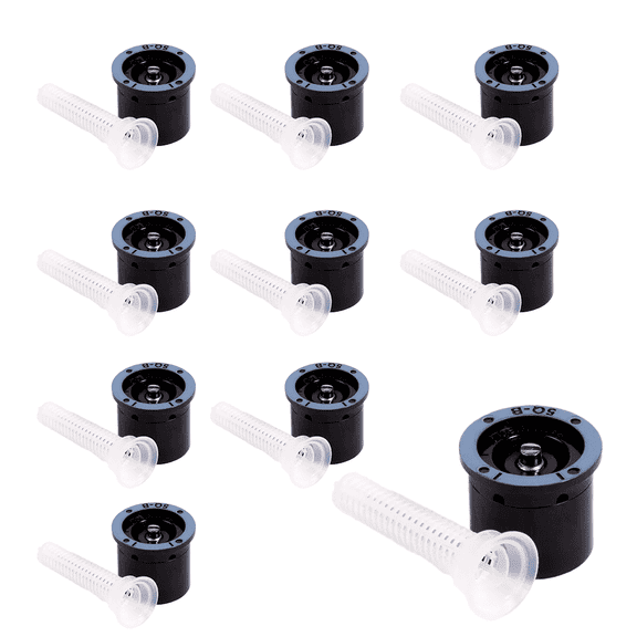 (10) Rain Bird 5QB Bubbler Nozzle, Quarter Stream (90), 5 ft, 1800 Series Pop Up