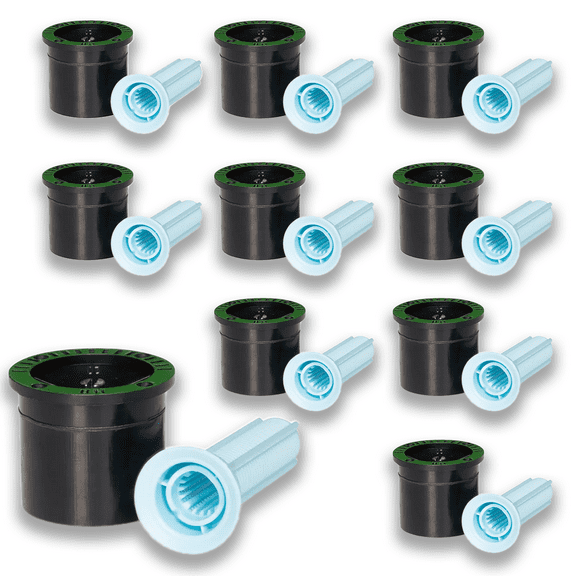 (10) Rain Bird 8H 8' Half-Circle (180) MPR Sprinkler Nozzles for 1800 Series Heads