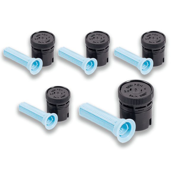 (5) Rain Bird SQFUL Full Square Pattern Fixed Nozzle 2.5' to 4'