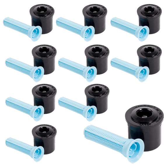(10) Rain Bird U15F 15 ft. U-Series Nozzle Full-Circle Spray Pattern 360 Degree