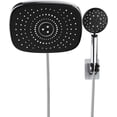 Stunning Penthouse Bathroom Accessories With Rain Showerhead image