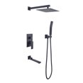 thumbnail image 1 of 10" Rain Shower Head Systems Wall Mounted Shower, 1 of 9