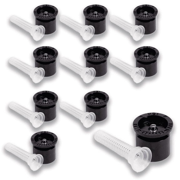 (10) Rain Bird 15H Series Fixed Pattern 15' Nozzles Half-circle (180)