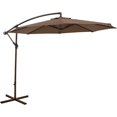 thumbnail image 1 of DO IT BEST GS TJAU005ABRN Round Steel Offset Patio Umbrella, 10', 1 of 1