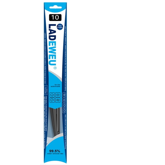 LADEWEU 10" Rear Wiper Blades Replacement For 2018-2024,Toyota RAV4 2013-2018 Highlander 2020-2024 Suzuki Swift 2017-2023,BACK Windshield Wiper Blades