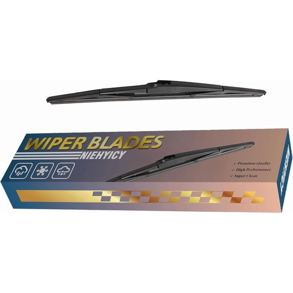 10" Rear Wiper Blades Replacement For TOYOTA RAV4 2013-2018, Highlander 2020-2022, Jeep Compass 2018-2021, BACK Windshield Wiper Blades-(10-A)