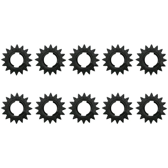 RAParts Ten Pack Starter Gears 860 Fits Briggs and Stratton 695708 5086K Fits John Deere