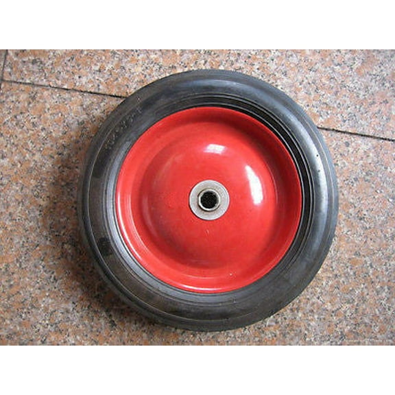 10" Replacement Rubber Tire Wheel & Rim
