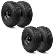 10 Replacement Tires for Garden Including Cart - 4 PACK Flat Free - Industrial Grade
