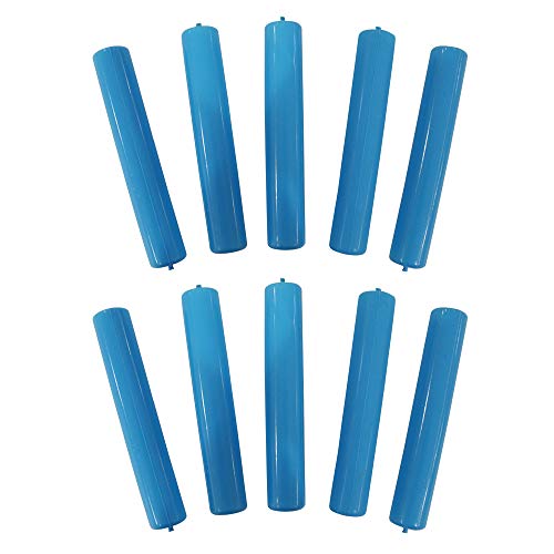 10 Reusable Ice Cube Sticks Freezable Water Bottle Cooling Rods ( 10