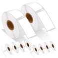 thumbnail image 1 of 10 Roll (500 Labels per roll) Compatible for Dymo 30336 1" X 2 1/8" Labels Premium Adhesive Resolution Multi-Purpose Tapes for LabelWriter 400 450 Duo Twin Turbo Printer White BPA Free!, 1 of 5